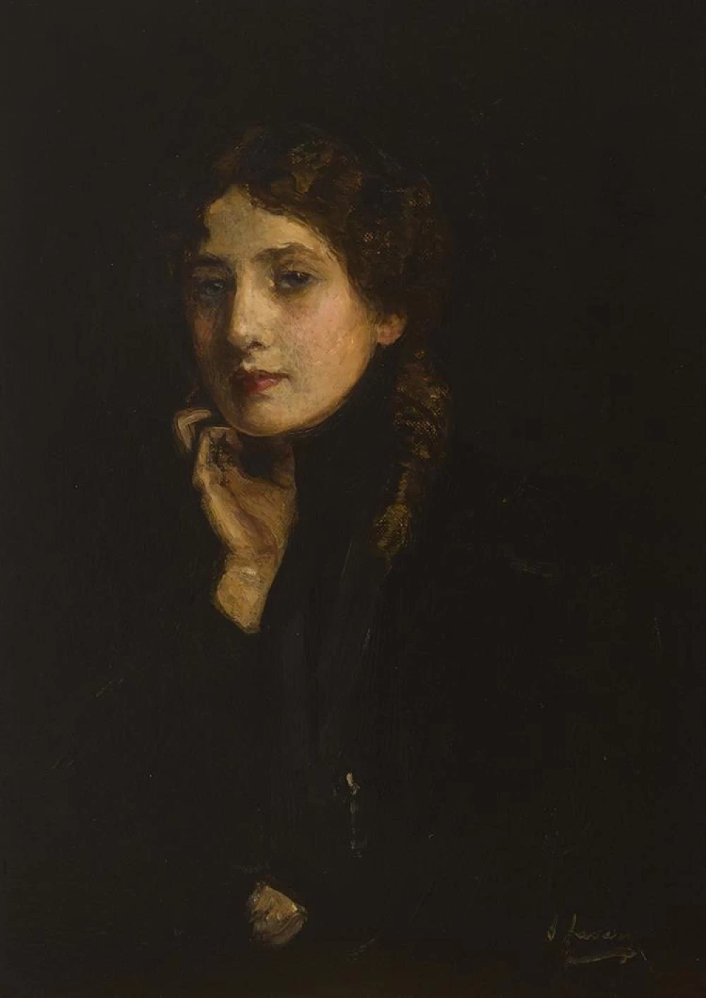 Mary in nero, 1904